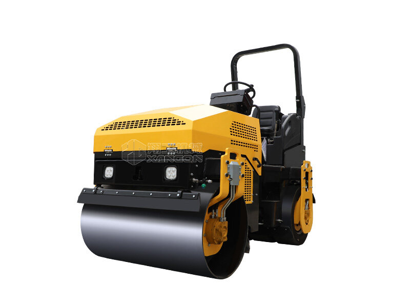 3噸前鋼輪后膠輪瀝青路面壓路機(jī)(新款)